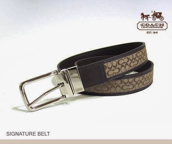 Men's Coach Belts For Sale