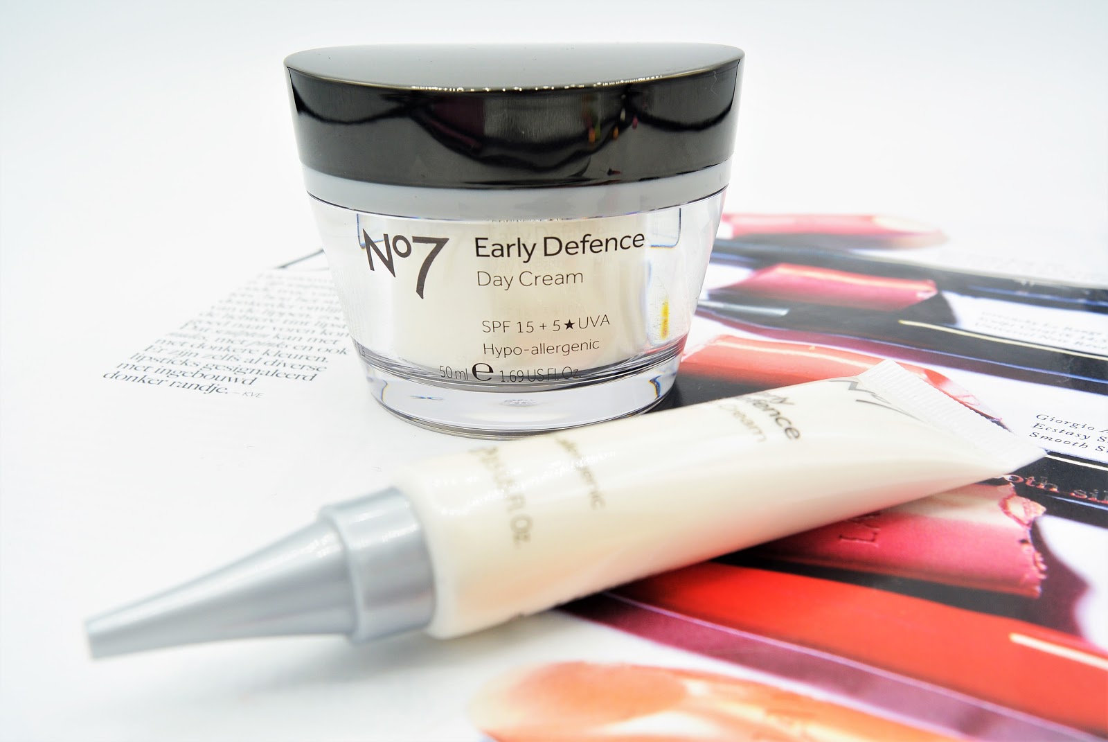 No7 Early Defence day cream & eye cream Irispraat.nl