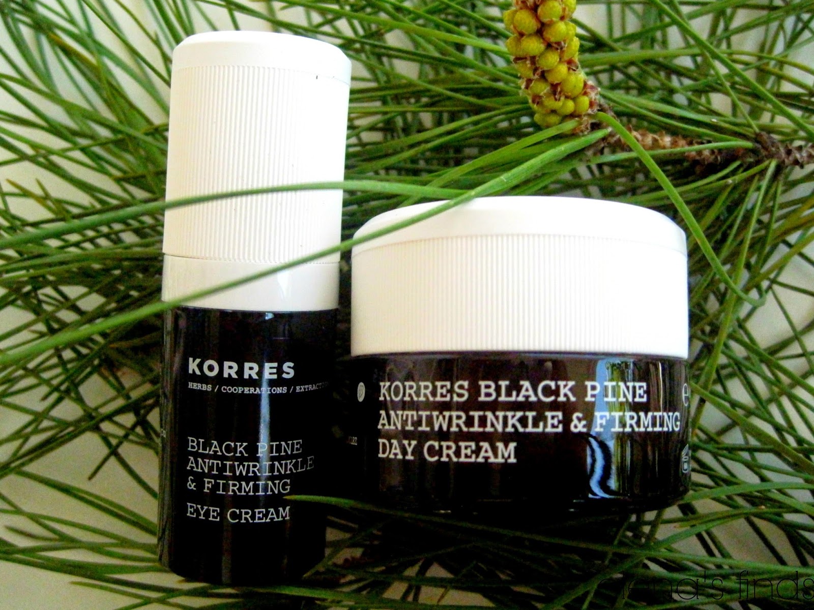 ♥elena's finds....♥ KORRES BLACK PINE/ΜΑΥΡΗ ΠΕΥΚΗ SET