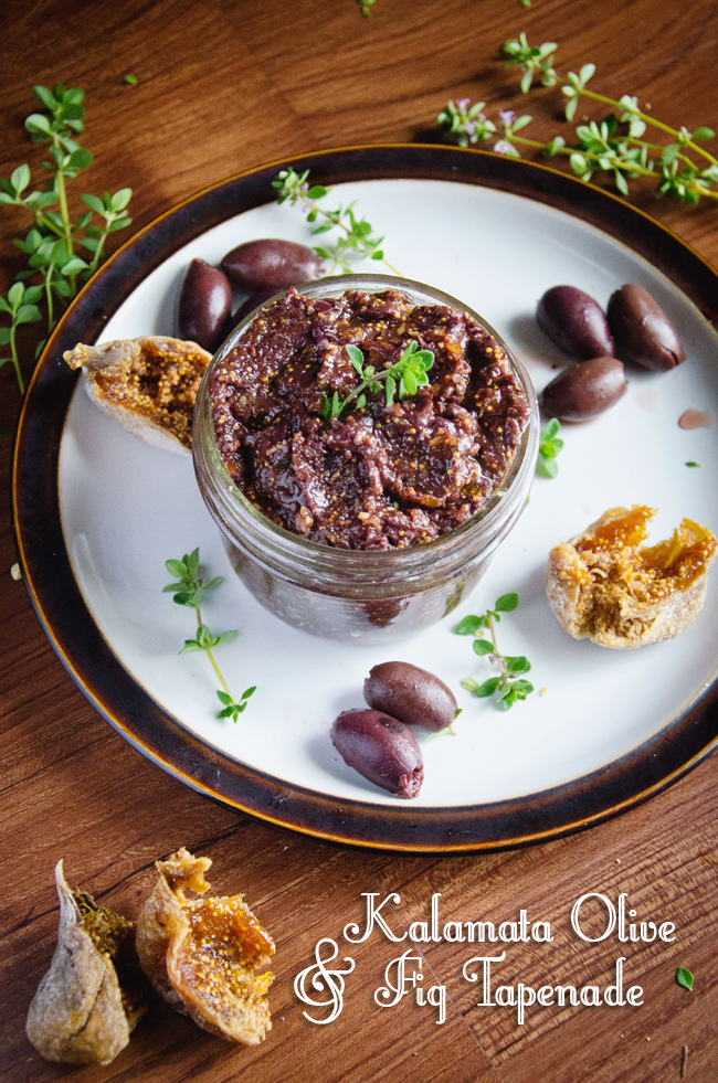 Sweet Roots {Infusions of Herbal Living} Kalamata Olive Fig Tapenade Spread