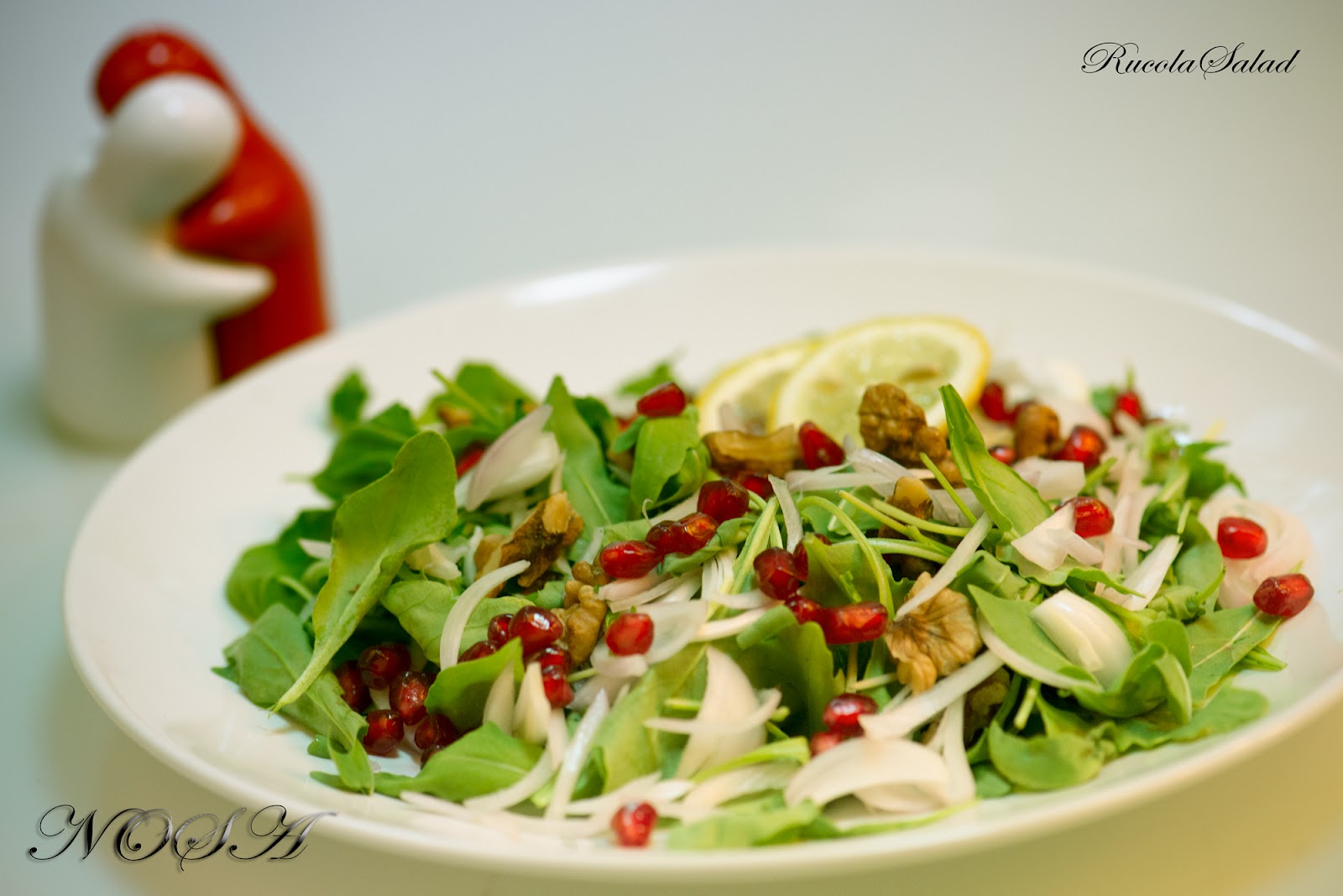 Nosa's Recipes : Rucola Salad