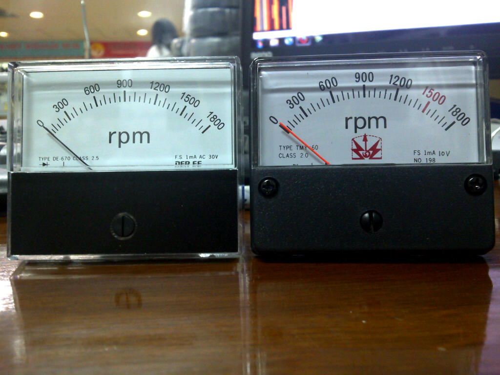 Rpm Meter For Electric Motor