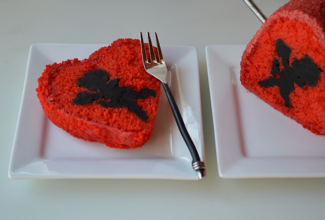 valentine's-day-cake-surprise-inside-cupid-wafer-paper-arrow-heart-crumbs-deborah-stauch