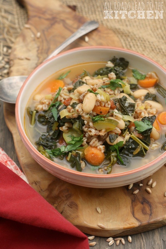 Spelt and Vegetable Soup