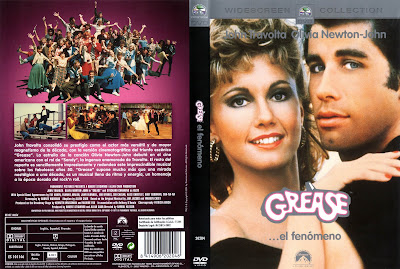 Carátula dvd: Grease (1978)(Brillantina)