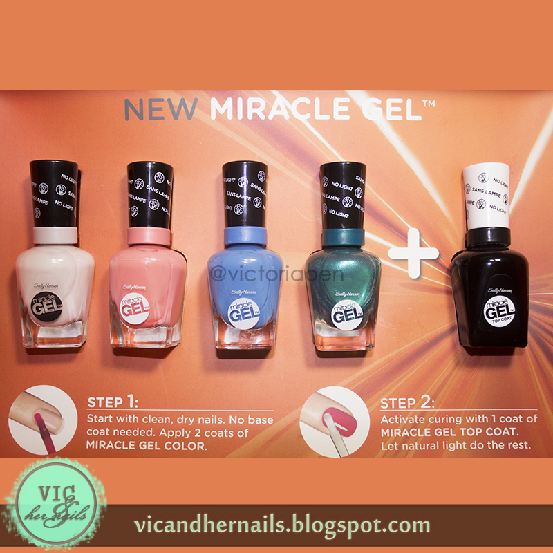 Vic and Her Nails Sally Hansen Miracle Gel Nail Polish (Swatch and Review)