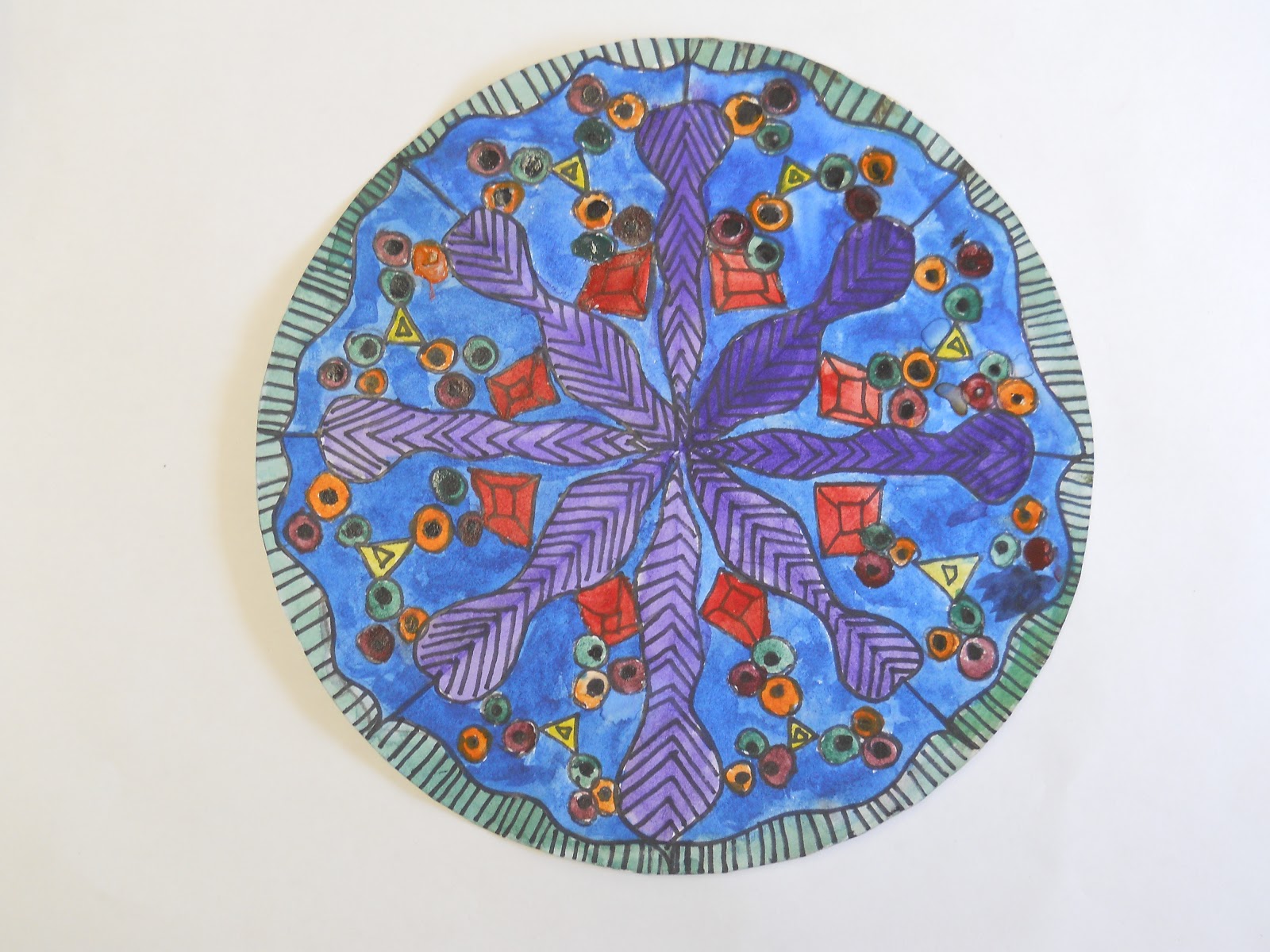 Art With Mrs. Lane: Mandala Radial Designs