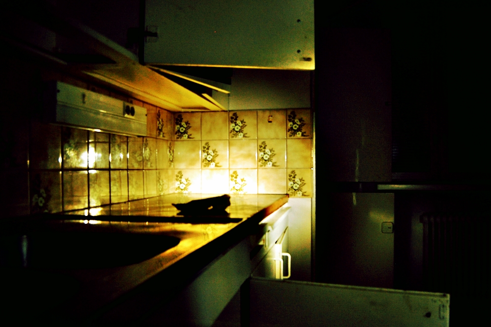 Ghost funfair Colorful block of flats (Part 2), Turku, Finland