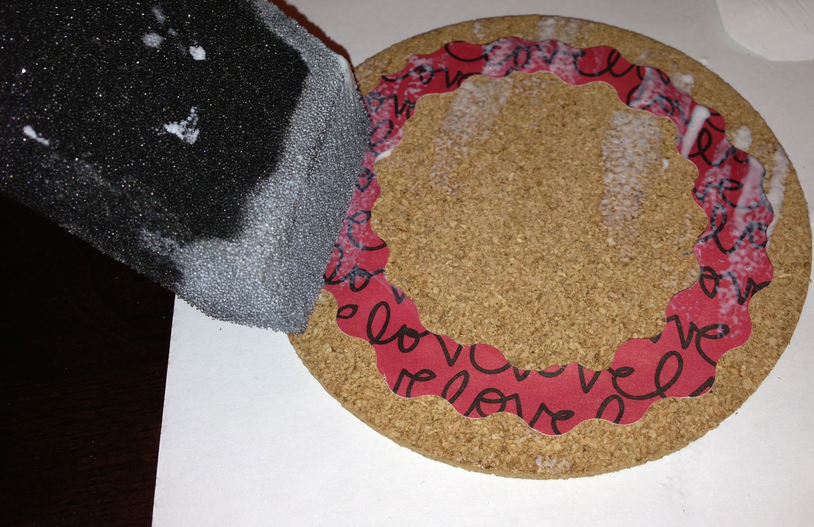 expressive style: DIY: Valentine's Coasters
