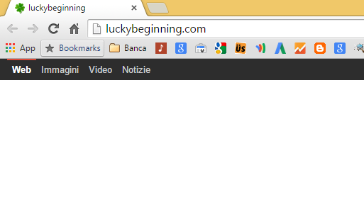 Come rimuovere Luckybeginning.com