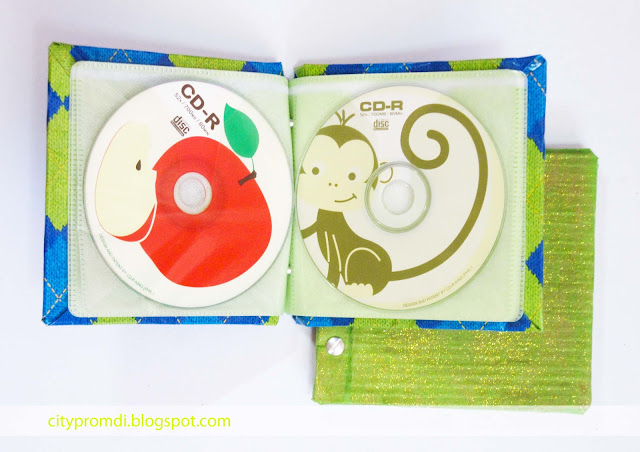 The Provenciana's Urban Activities: DIY refillable CD/DVD Book: to keep ...