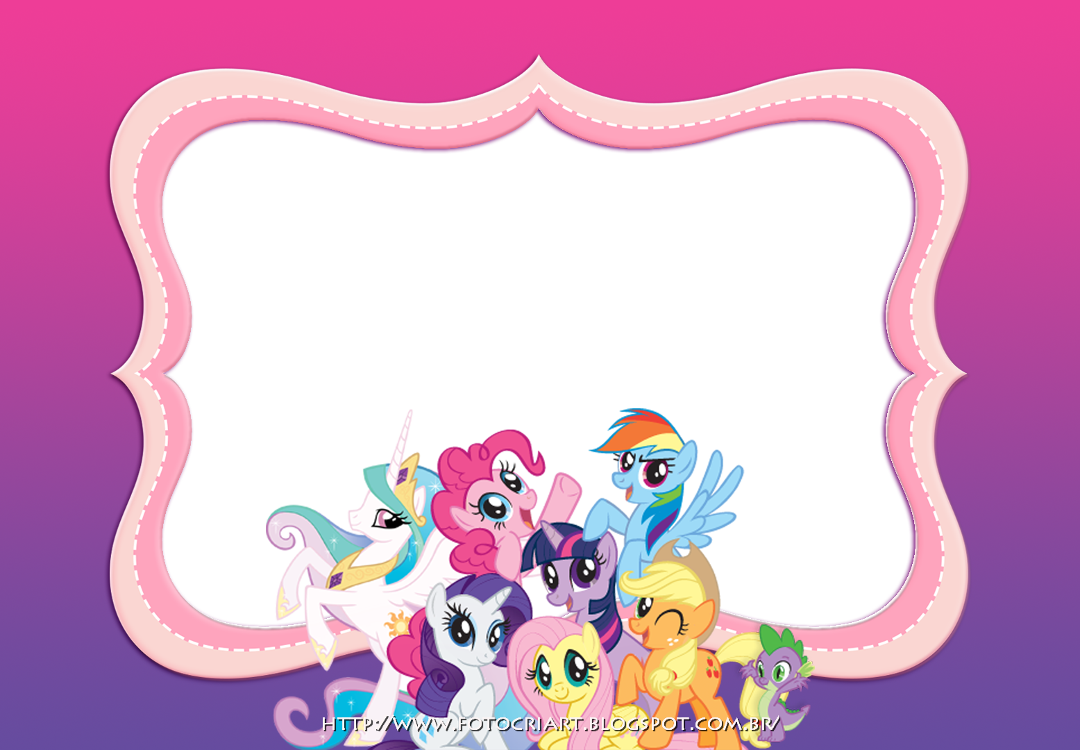 My Little Pony Border Design