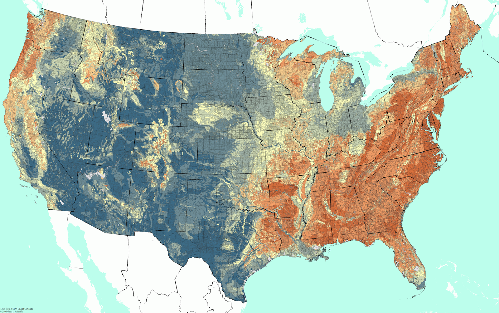 Soil pH Map Of The United States