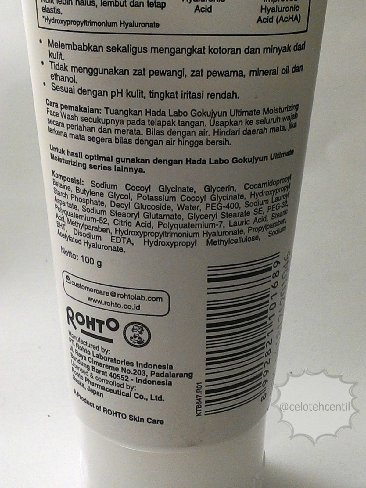 hada labo gokujyun ultimate moisturizing lotion ingredients Gordon Sharp