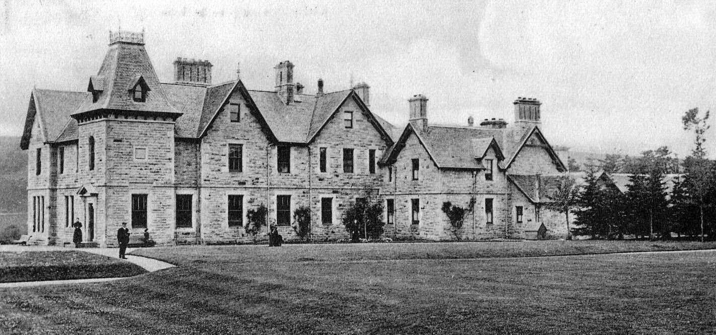 Tour Scotland Old Photograph Ashmore House Scotland