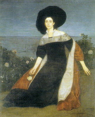 Dama de la rosa Anselmo Miguel Nieto, Pintura Española, Pintores Españoles, Pintor Español