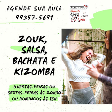 Venha dançar Zouk, Kizomba, Bachata muito mais!