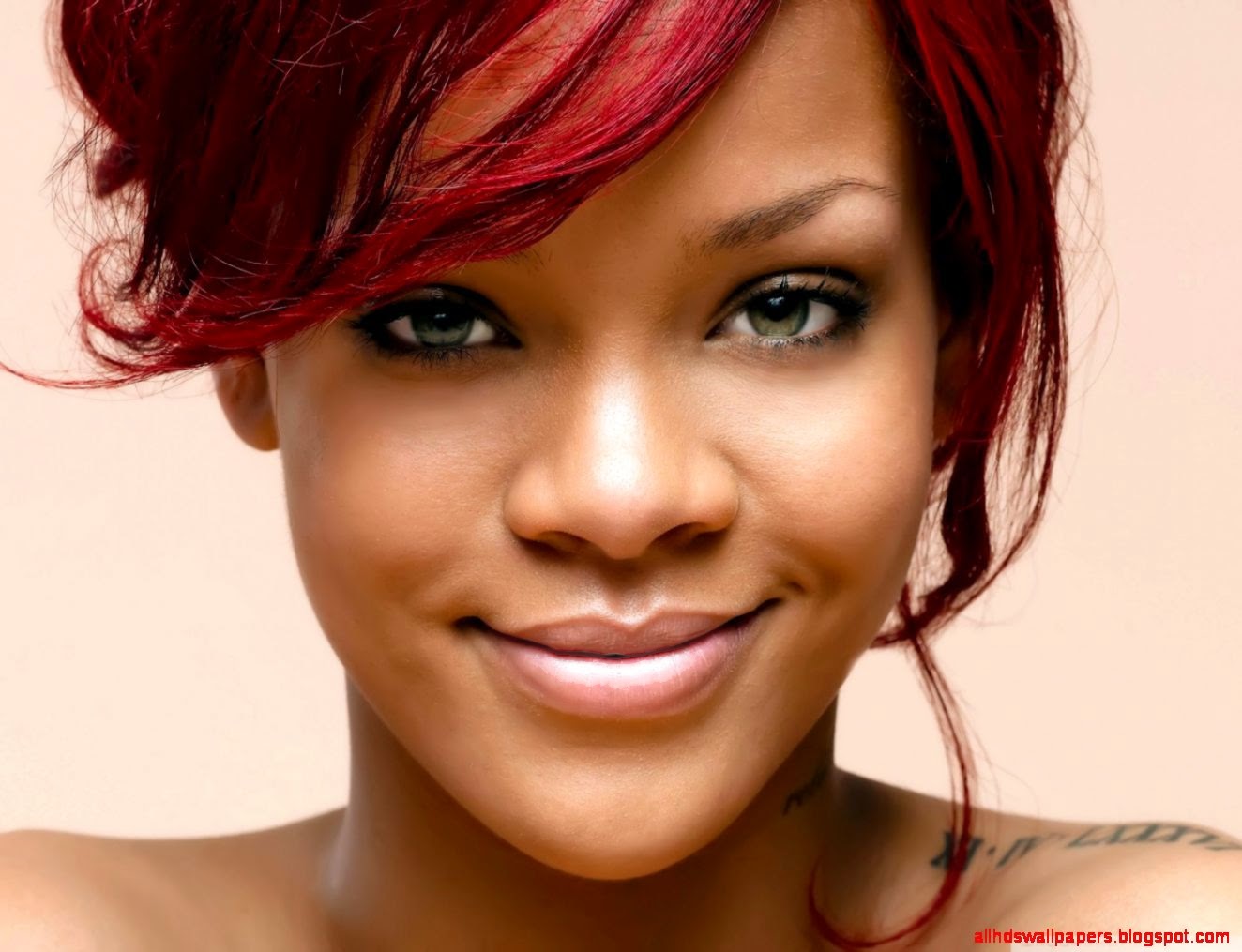 Rihanna Red Hair HD desktop wallpaper  High Definition