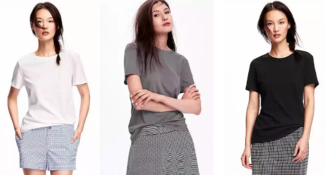 Old Navy Relaxed Crew Neck Tees for $5 (reg $15)