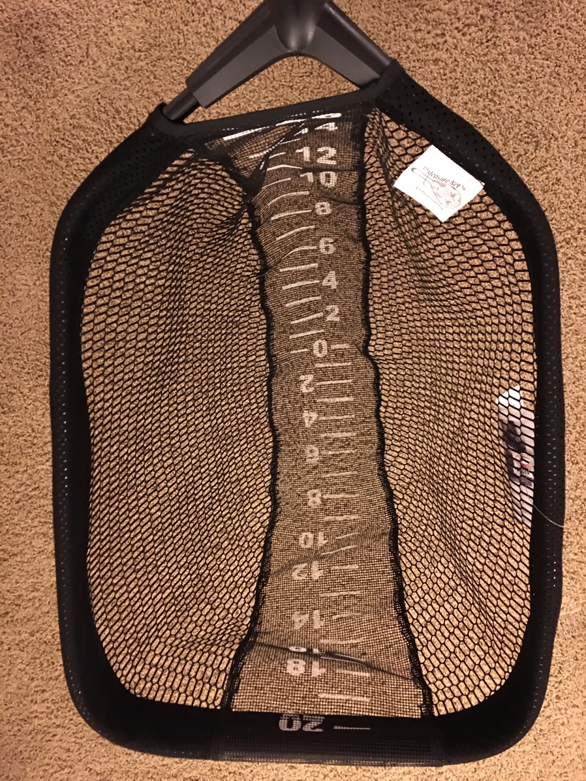 Fishing Net Size Chart