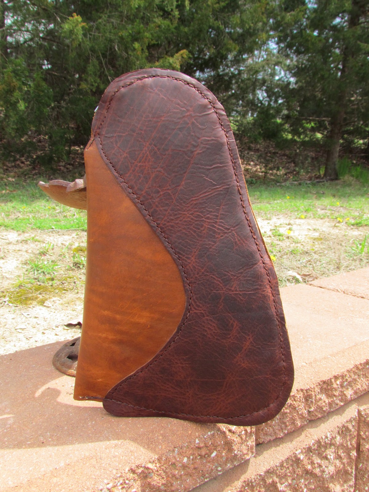 Ozark Mountain Leather Pistol Gun Rug/Gun Case