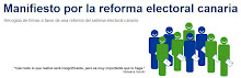 REFORMA DE LA LEY ELECTORAL CANARIA