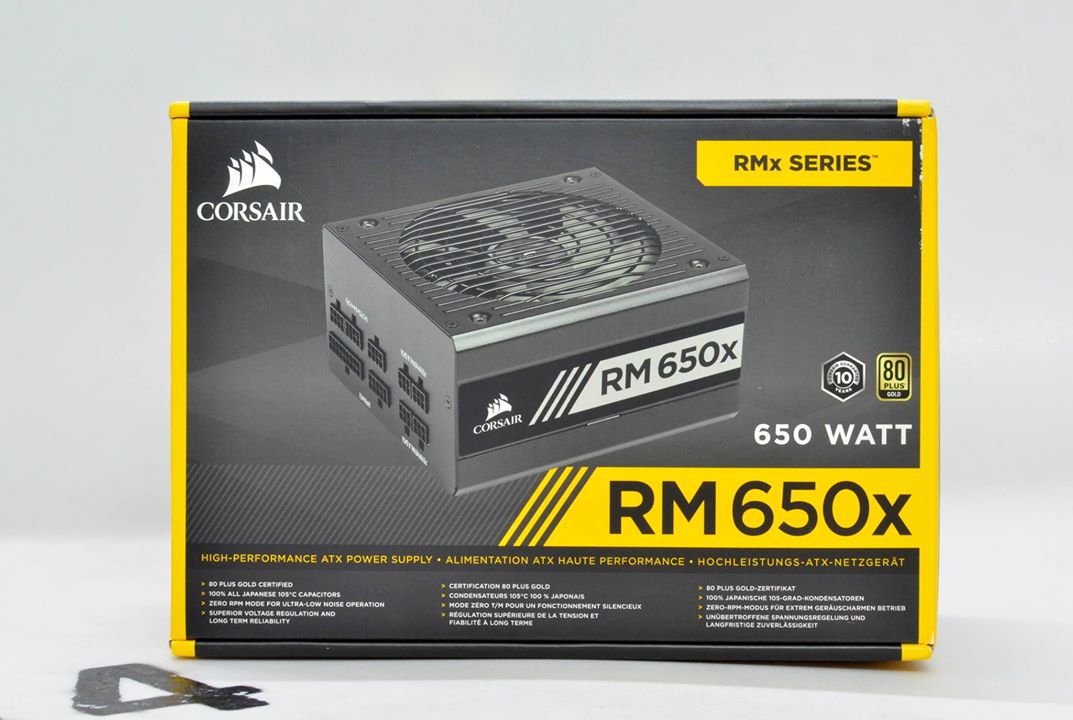REVIEW Corsair RM650x V2 (650W)