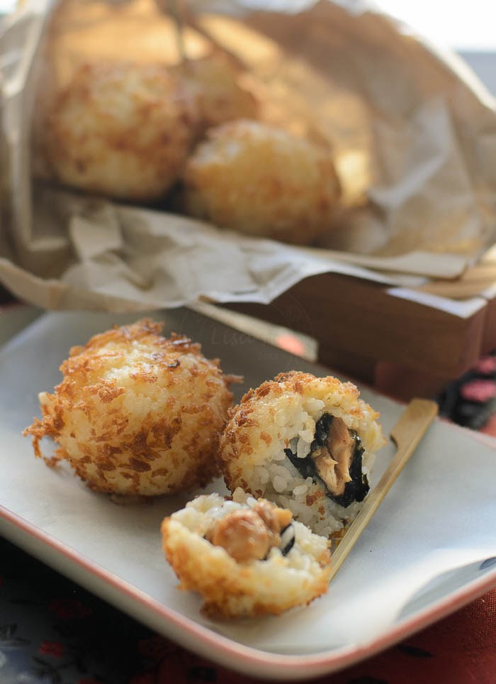 Chicken Teriyaki Sushi Balls Lisa's Lemony Kitchen