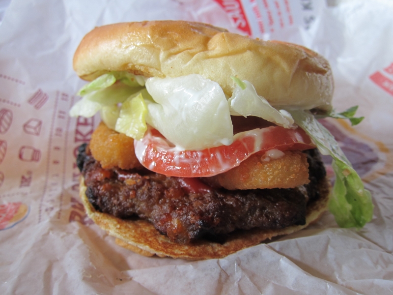 Review Burger King Bacon Cheddar Stuffed Burger