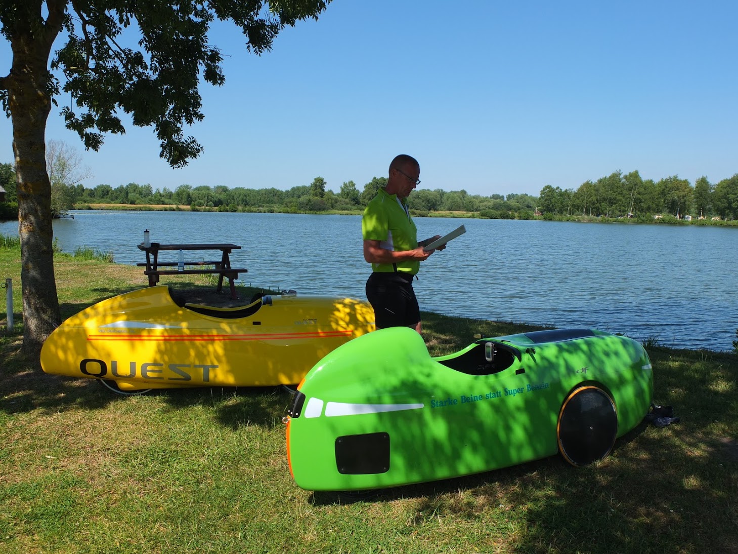 Velomobil Quest 370 / C Quest 534 / DFxl 3 km 46590 Spätsommertour