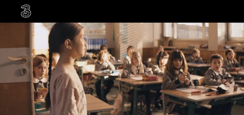 Nome attrice bambina pubblicità 3 immagina il futuro che vorresti - Spot 2017