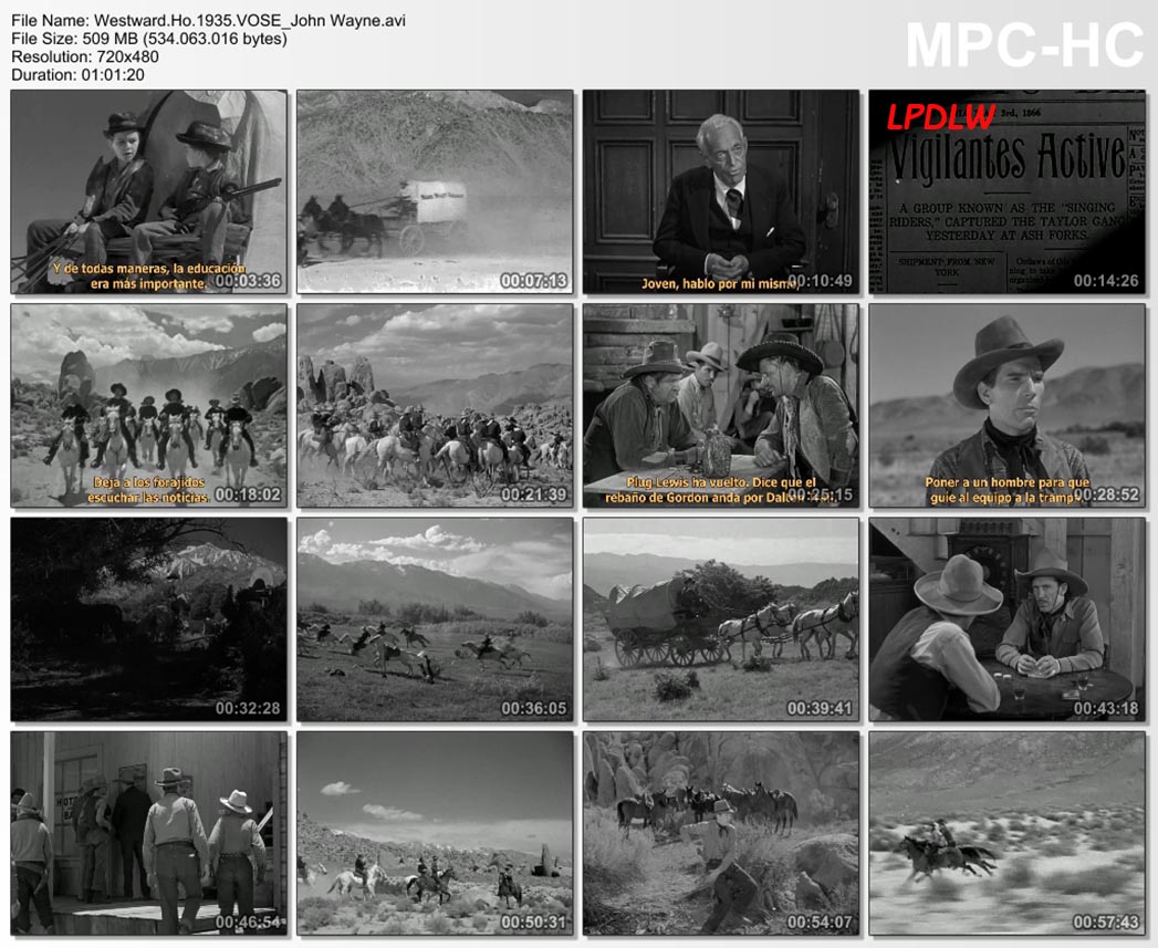 Westward Ho! (1935 / Western / John Wayne / Mediometraje)