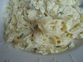 Lasagnette cu sos Camembert