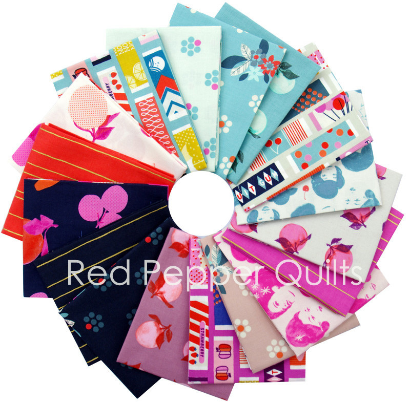 Fruit Dots by Melody Miller | Red Pepper Quilts 2016
