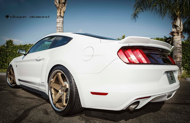 2015 Ford Mustang Roush With 20 Inch BD-21’s in Bronze - Blaque Diamond Wheels