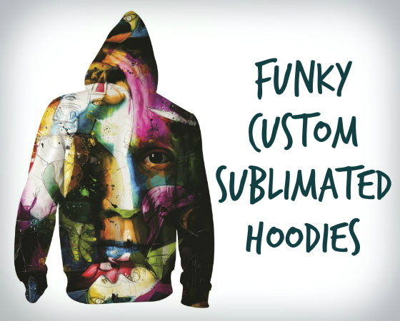 Custom Sublimated Hoodies