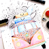 Kombi Ink and Watercolor Painting Time-Lapse