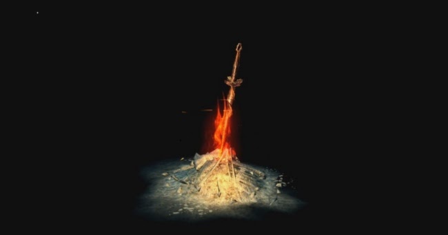 dark souls led bonfire