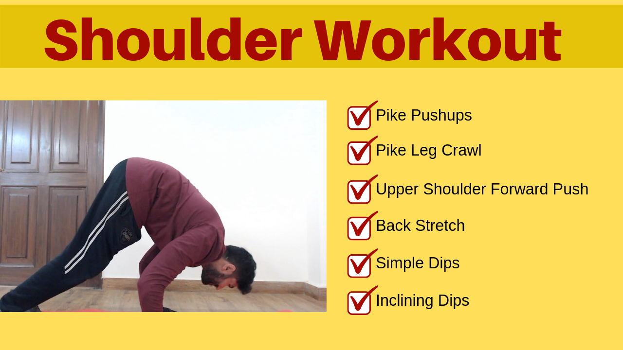 shoulder dips exercise