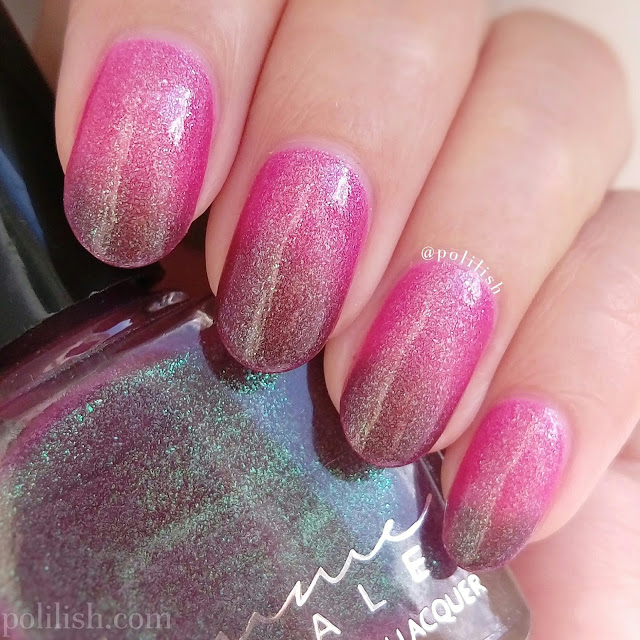 Femme Fatale Cosmetics Whispers of Velvet swatch | polilish
