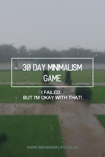 30 day minimalism challenge i failed the 30 day minimalism challenge