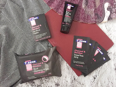 T-Zone Charcoal and Bambo skincare range review