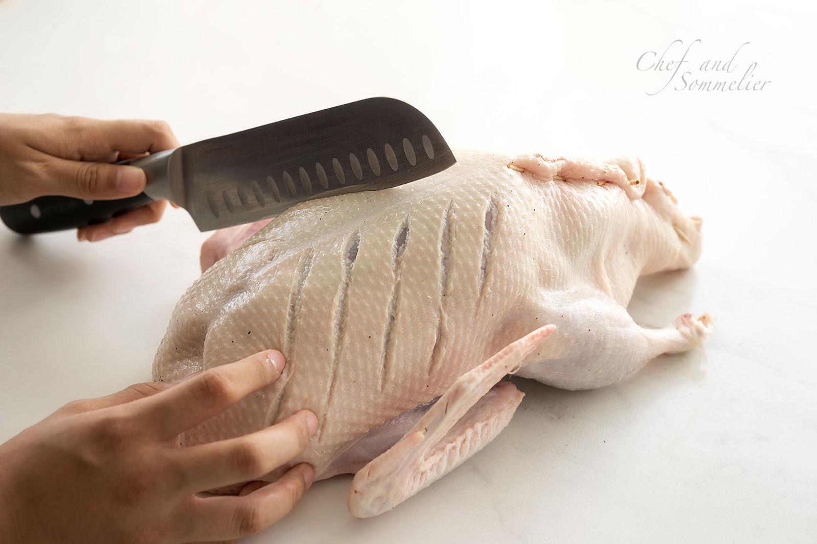 Slow Roast Whole Duck Chef and Sommelier