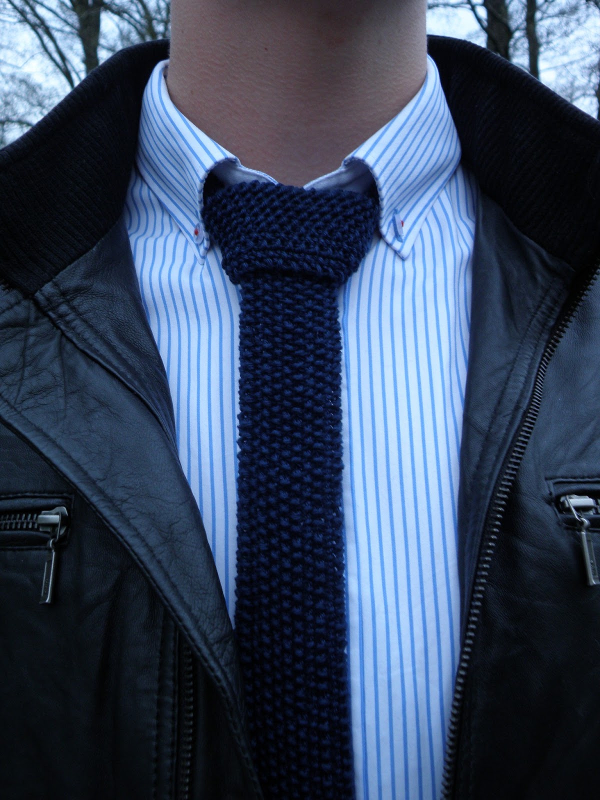 Strikkefåret: slips