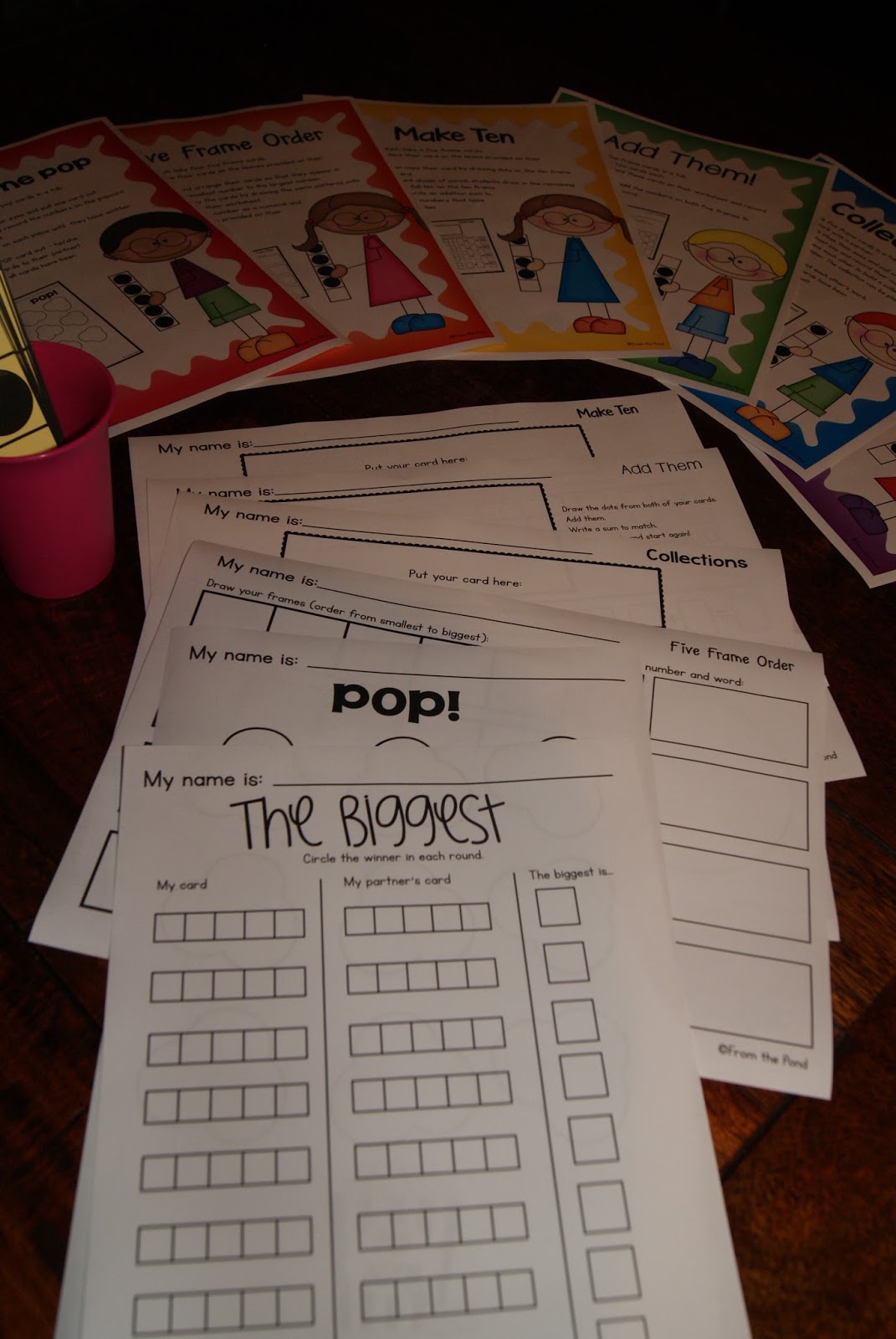 From the Pond: FUN Five Frames!