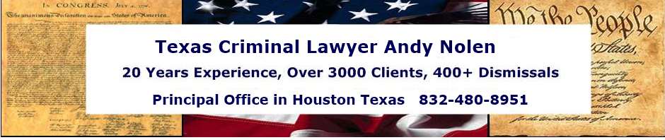 Houston Drug Defense Attorney Andy Nolen