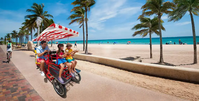 Passeio na orla com crianças em Fort Lauderdale Passeio na orla com crianças em Fort Lauderdale
