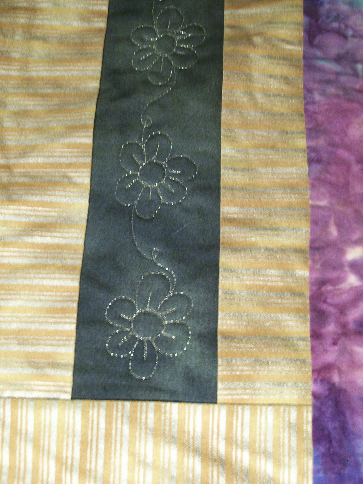 Color Me Quilty Free Motion Quilting with METALLIC Thread!