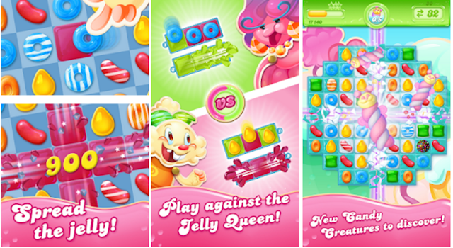 Download Candy Crush Jelly Saga v1.25.4 Mod apk