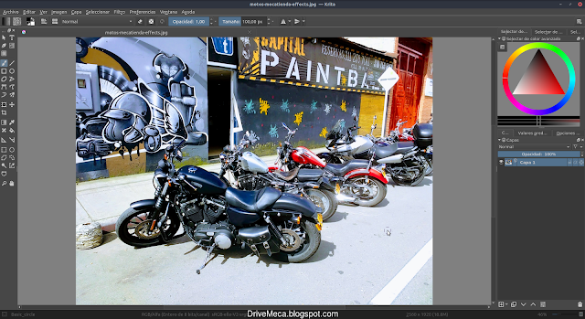 Krita cuenta con variadas caracteristicas Krita cuenta con variadas caracteristicas
